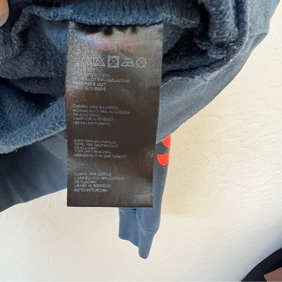 Urban Outfitters Just Keep Growing Hoodie Sweatshirt Blue - Picture 9 of 9